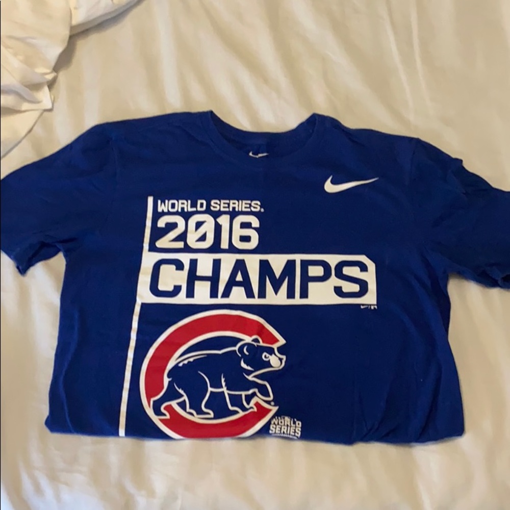 Cubs World Series Champs Nike Shirt